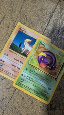 Pokemon Ponyta 60/102 Base Set Ekans 46/62 Fossil 1999 WOTC Lot of 2 picture