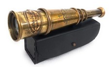 ALADEAN Vintage Spyglass Telescope Engraved Psalm 328 - Find Best Pathway picture
