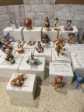 Lot Of  19 - VTG Grolier Disney Christmas Ornaments W/ Original Boxes/Packaging picture