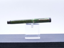 Parker Duofold Senior Green Jade Flat Top Fountain Pen 1930s/'40s picture