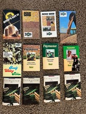 12 Vintage  ACCO & Paymaster Seed Field Pocket Buyers Guide Corn  New condition picture