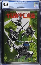 TEENAGE MUTANT NINJA TURTLES (2024 IDW) #1A CGC 9.6 RAFAEL ALBUQUERQUE COVER picture