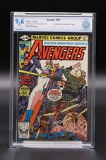 Avengers (1963) #195 George Perez CBCS 9.6 White Pages 1st Cameo Taskmaster picture