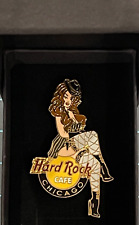Hard Rock Cafe  Chicago Gangster Girl Lapel Pin with Gift Box VHTF picture