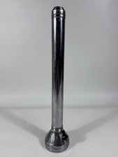 Vintage Flashlight KWIK LITE 17” chrome 6 D cell Watchmen’s Light Dimmable WORKS picture