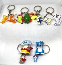Bandai Digimon Adventure Keychain Set Retro 2000s Authentic Rare Collection picture