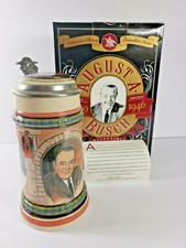 Anheuser-Busch JR STEIN Ceramic Founders Series August German CS286 NIB picture