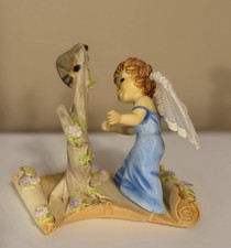 Vintage 1998 Heavenly Helpers Angel Figurine For They Shall Obtain Mercy  picture