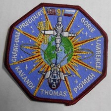 NASA SPACE SHUTTLE Discovery STS-91 MIR Mission Embroidered Arm Patch 3.5