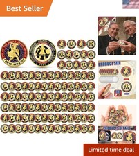 Elegant 100 Pcs 'Put on the Whole Armor of God' Prayer Coins - Collectible Set picture