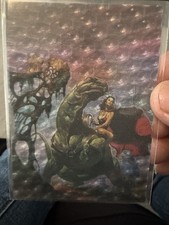 CHEAP PROMO CARD: COMIC IMAGES KEEPSAKE 1993 BORIS VALLEJO BEASTS Spectrascope picture