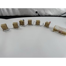 Enesco Mary Mary Had a Farm Mini Luminaria Lighted Bags Figure 274143 Works Box picture