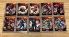 COMPLETE SET - Dungeon Crawler Carl CrawlCon Cards SDCC Exclusive Rainbow Holo picture