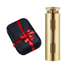 VEVOR Manual Cigarette Rolling Machine Brass Roller Fits 70mm Paper Tool for Men picture