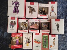 Lot Of 14 Hallmark Keepsake Ornaments In Boxes  ** See Pictures * picture