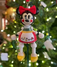 NEW🎄Disney Parks 2026 Epcot Germany Minnie Mouse Pull String Christmas Ornament picture