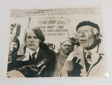 1968 Howard Marston Jr Draft Protest Original UPI Press Photo 8x10 picture