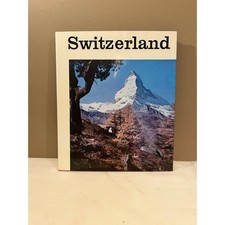 Vintage Switzerland Otto Siegner Hardcover Photo Book Swiss Alps Travel picture