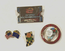 INDIANA ODYSSEY OF MIND HOLIDAY WORLD BALLOONS ON THE PRAIRIE LAPEL PINS LOT 4 picture