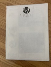 MILESTONE MEDIA Original Promo Kit 2-27-93 Poster & Store Display 1993 RARE DC picture