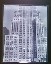 MANHATTAN VINTAGE NYC CHRYSLER BUILDING NEGATIVES X 2 ORIGINAL 1940S picture