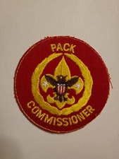 Pack Commissioner Patch Vintage Style picture