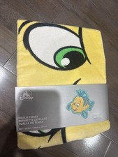 Disney's The Little Mermaid's Flounder Shaped Beach Towel picture