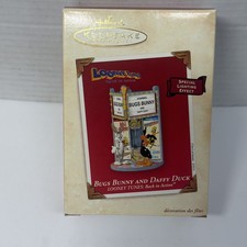 Hallmark Keepsake Bugs Bunny and Daffy Duck Back in Action Ornament Looney Tunes picture