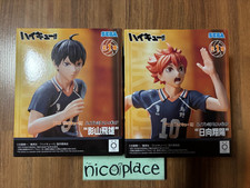 Haikyu High Premium Figure Shoyo Hinata Tobio Kageyama Set U.S Tax Included JP picture