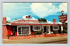 Stockton CA-California, Ye Olde Hoosier Inn, Exterior, Vintage Postcard picture