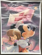 Vintage American Red Cross Disney Commemorative Poster 26 x 19.75 inches picture
