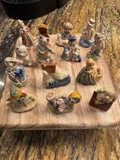 Vintage Wade Nursery Rhyme whimsies set of 14 picture