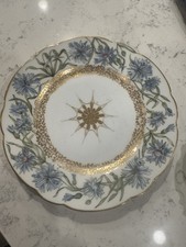Haviland Limoges France Antique Porcelain Plat Hand-Painted and Signed picture