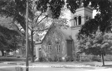 RPPC, Anamosa IA Iowa   CONGREGATIONAL CHURCH  Jones County   c1940's Postcard picture