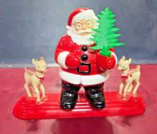 Vintage Royal Electric Christmas Santa Claus 2 Rudolphs No. 949 USA picture