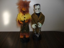 VINTAGE 1990'S TELCO MOTIONETTES FRANKENSTEIN & WOLFMAN L@@K picture