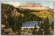 c.1934 Beartooth Lake & Butte Red Lodge Cooke City Hwy Yellowstone National Park picture