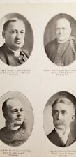 Notable Wisconsin Men of 1901 CHURCH MEN Grafton Lester Titsworth Nicholson D0 picture