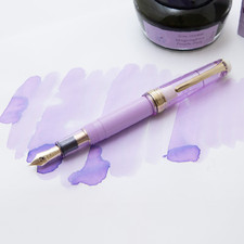 NAGASAWA Original Limited Fountain Pen Mugunghwa Purple Pink M Medium picture