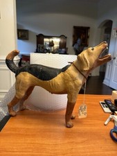 Artistry in Leather 20 inch fox Hound Hansford wrapped in leather picture