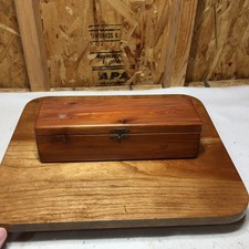 VTG George Brown Cedar Chest Salesman Sample Furniture Trinket Jewelry Box picture