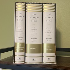 The Hebrew Bible Robert Alter Translation Commentary 3 Volume Hardcover Box Set picture
