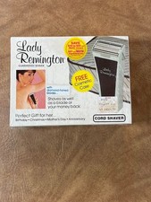 Lady Remington Cord Electric Shaver Model WER-4000 Brand New Sealed Vintage  picture