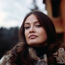Marisa Mell Austrian actress portrait private photo circa 1975 Old Photo 2 picture