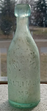 Scarce Aqua James McKay Baltimore Early Smooth Base Soda Circa 1860s picture