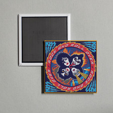 KISS - Rock And Roll Over Album Cover Locker Fridge Magnet picture