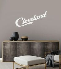 Cleveland Script Wall Mount Sign picture