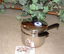 Vintage NOS USA Revere Ware Copper Clad 3 Quart Double Boiler No. 1443 NEW picture