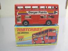 Matchbox Superfast MB17 The Londoner double decker bus Lesney England NMIB picture