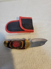 VINTAGE OLD SMOKY FOLDING KNIFE  picture
